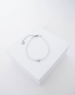 Moonstone silver stars bracelet - GG Unique
