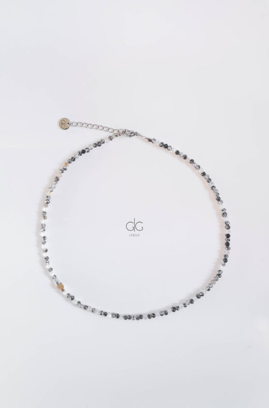 Rutile quartz necklace - GG Unique