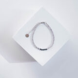Smoky quartz hearts bracelet - GG Unique