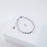 Smoky quartz hearts bracelet - GG Unique