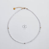 Morganite stone necklace - GG Unique
