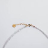 Morganite stone necklace - GG Unique