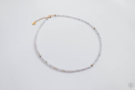 Morganite stone necklace - GG Unique