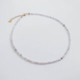 Morganite stone necklace - GG Unique