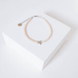 Nude crystals star bracelet - GG Unique