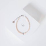 Nude crystals star bracelet - GG Unique