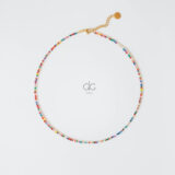 Delicate colorful crystals necklace - GG Unique