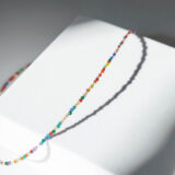 Delicate colorful crystals necklace - GG Unique