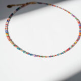 Delicate colorful crystals necklace - GG Unique