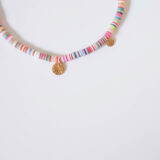 Colorful rubber beads necklace - GG Unique