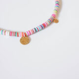 Colorful rubber beads necklace - GG Unique