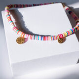Colorful rubber beads necklace - GG Unique