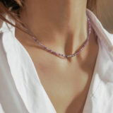 Amethyst stone necklace - GG Unique