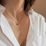 Minimal necklace with star - GG Unique