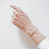 Nude crystals star bracelet - GG Unique