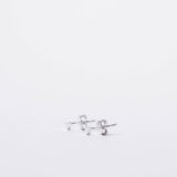 Minimal silver tiny triangle earrings - GG Unique
