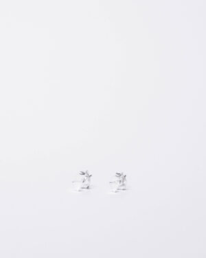 Minimal silver tiny triangle earrings - GG Unique