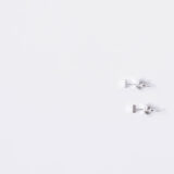 Minimal silver tiny triangle earrings - GG Unique