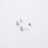 Silver bubble earrings - GG Unique