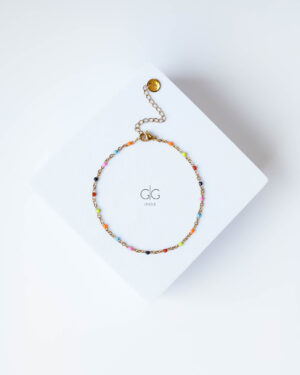 Colorful bubbles anklet - GG Unique