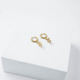 Mini hoop snake earrings - GG Unqie