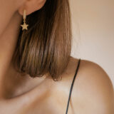 Star and moon earrings - Image 2