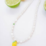 Lemon pearl necklace - Image 4