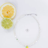 Lemon pearl necklace - GG Unique