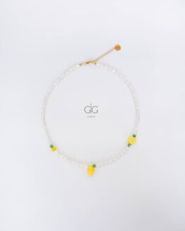 Double lemon pearl necklace - GG Unique