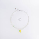 Lemon pearl necklace - GG Unique