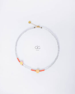 Double orange necklace - GG Unique