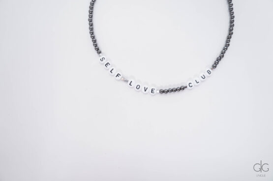 SELF LOVE CLUB necklace - GG Unique