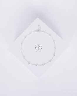 925 Silver bubble anklet - GG Unique