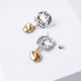Exclusive silver and gold earrings - Image 6