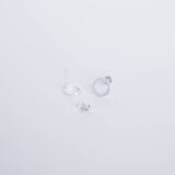 Minimal silver circle earrings - GG Unique