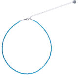 Blue crystals choker necklace - GG Unique