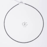 Spinel stone necklace