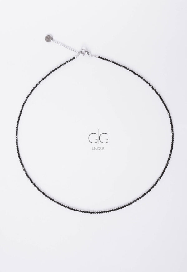 Spinel stone necklace
