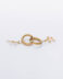 Vintage snake hoop earrings