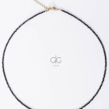 Spinel stone necklace