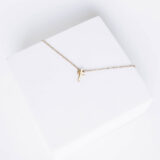 Cross necklace in gold