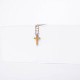Cross necklace in gold