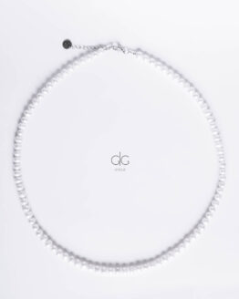 Trendy unisex pearls necklace
