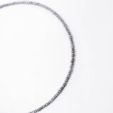 Gray pearl necklace