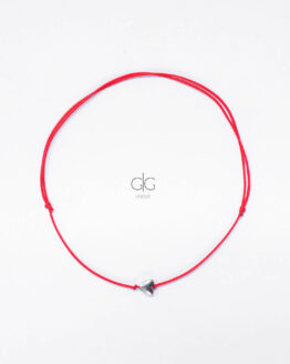 Red string with heart