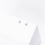Minimal silver drop earrings