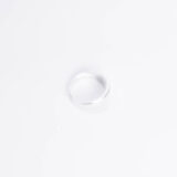 Stylish thick silver ring