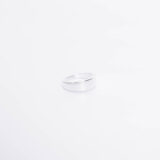 Stylish thick silver ring