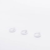 Stylish thick silver ring