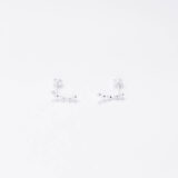 925 silver bubble earrings